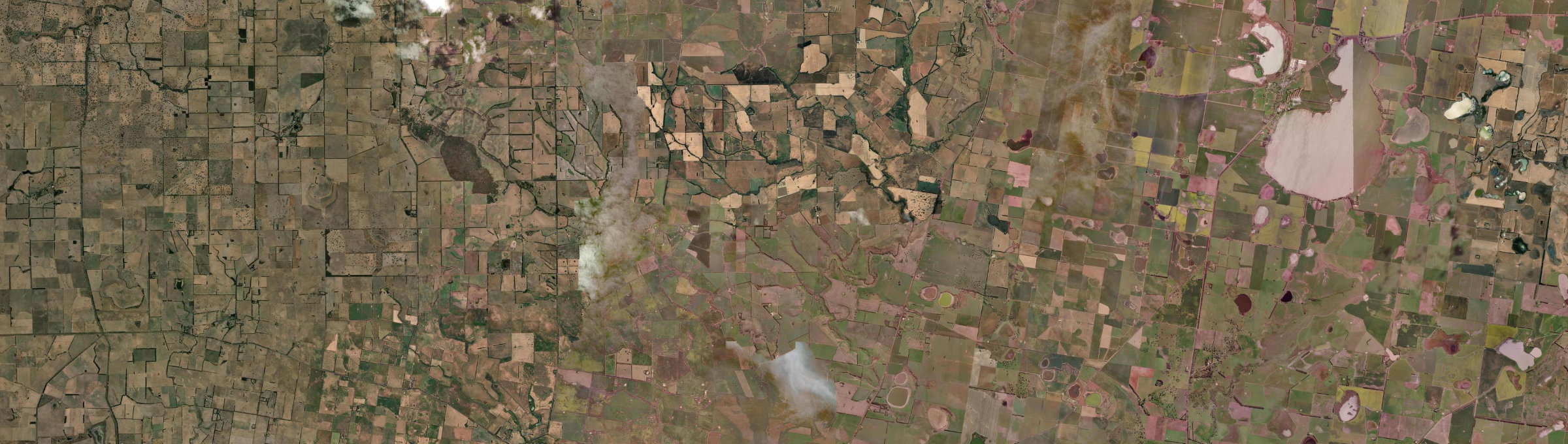 Aerial view of Narrapumelap South, VIC