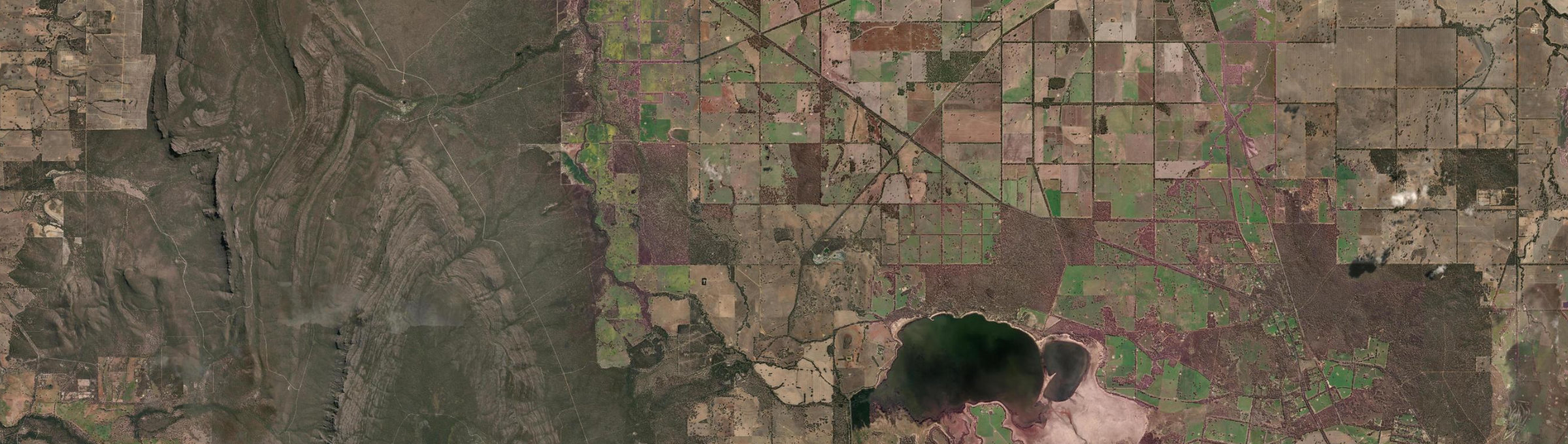 Aerial view of Ledcourt, VIC