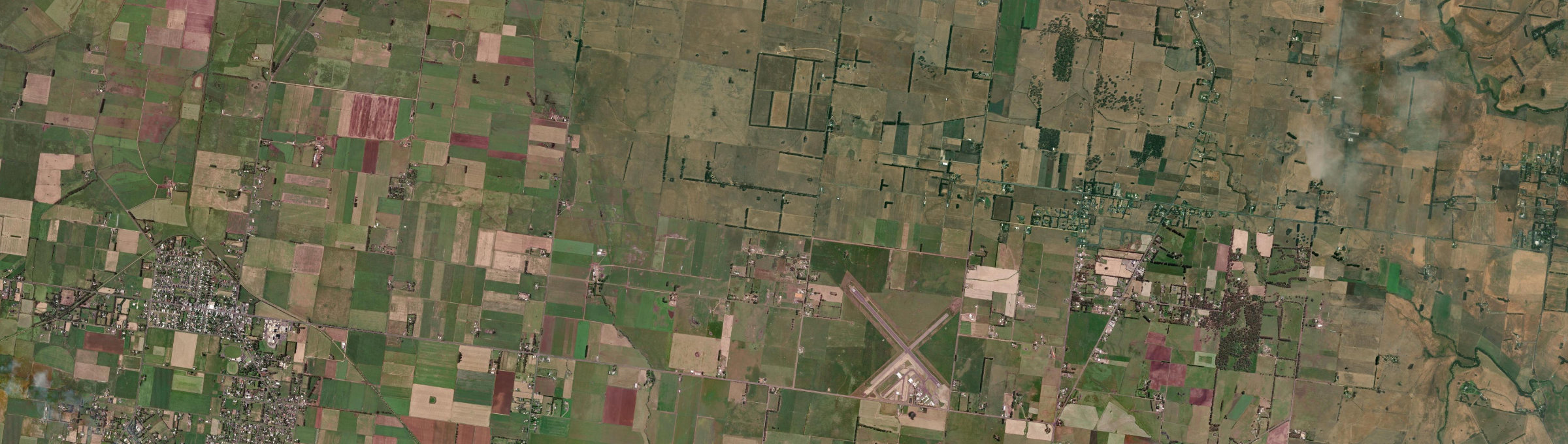 Aerial view of Yarpturk, VIC
