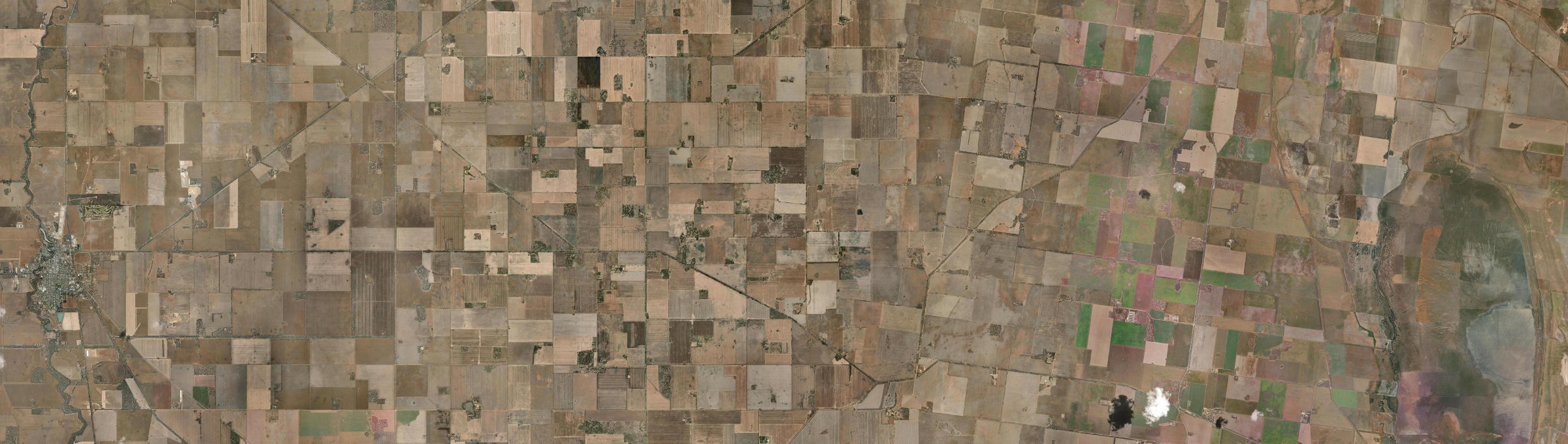 Aerial view of Areegra, VIC