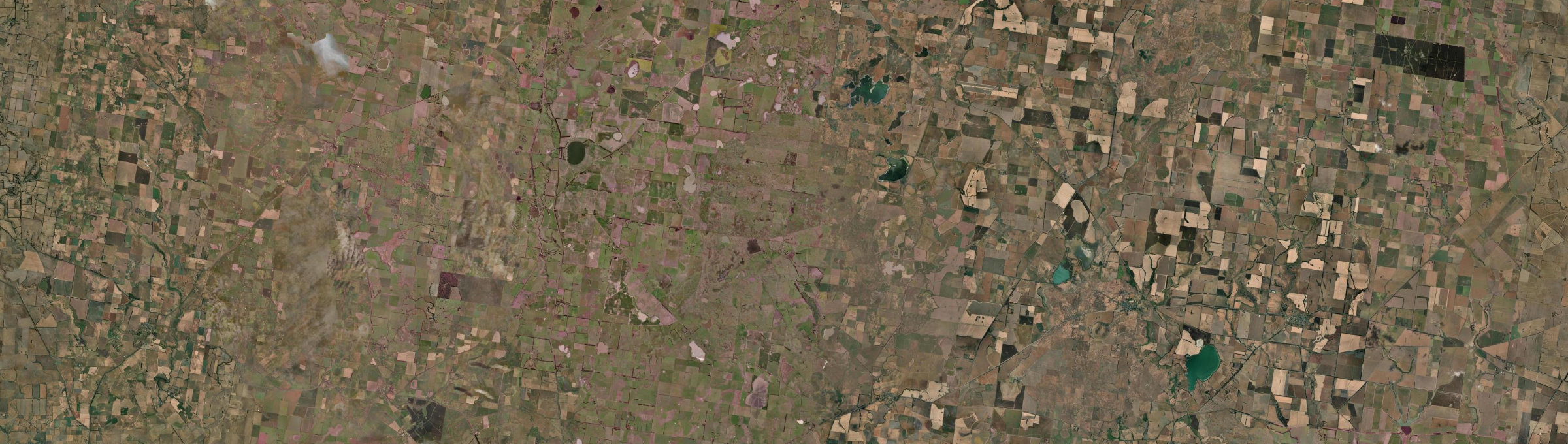 Aerial view of Dundonnell, VIC
