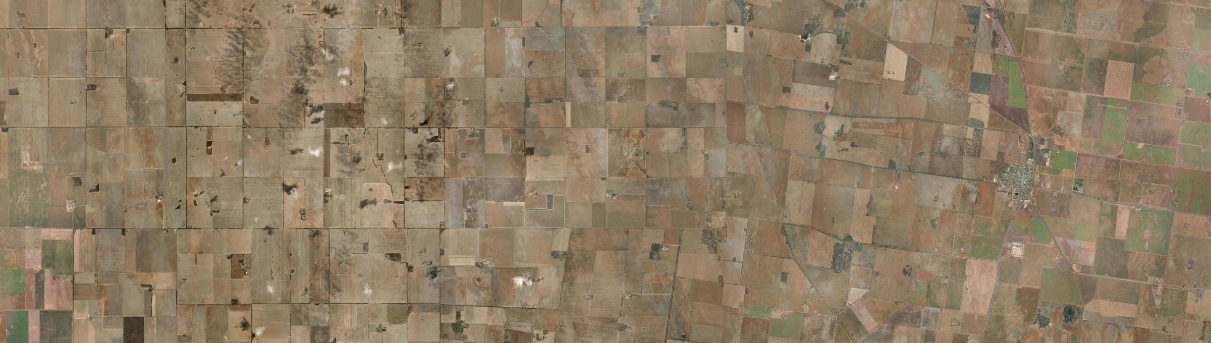 Aerial view of Ballapur, VIC