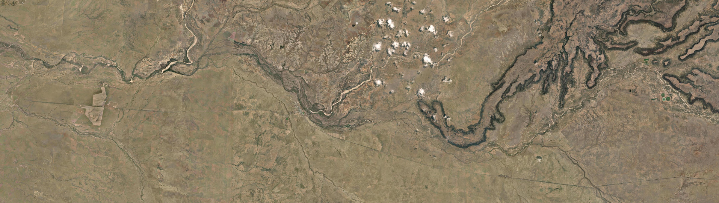 Aerial view of Richmond (Richmond - Qld), QLD