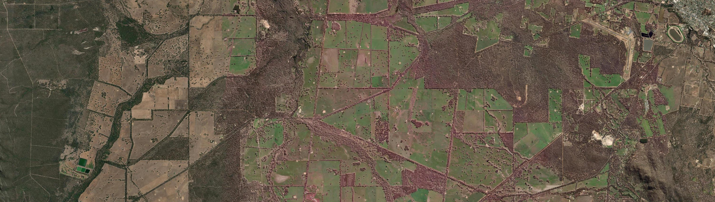 Aerial view of Mokepilly, VIC
