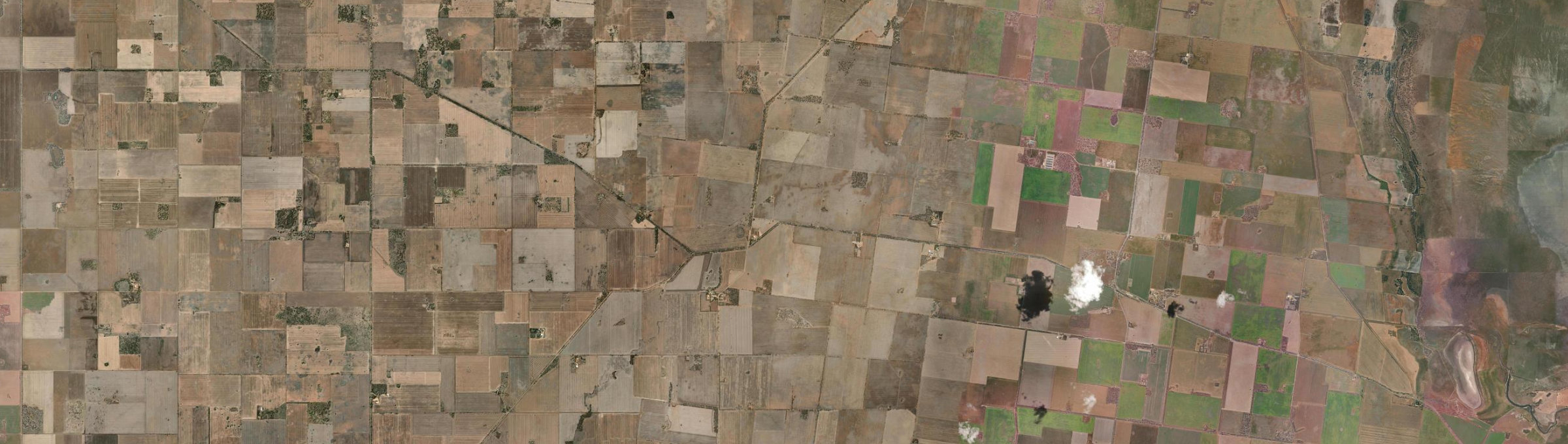 Aerial view of Carron, VIC