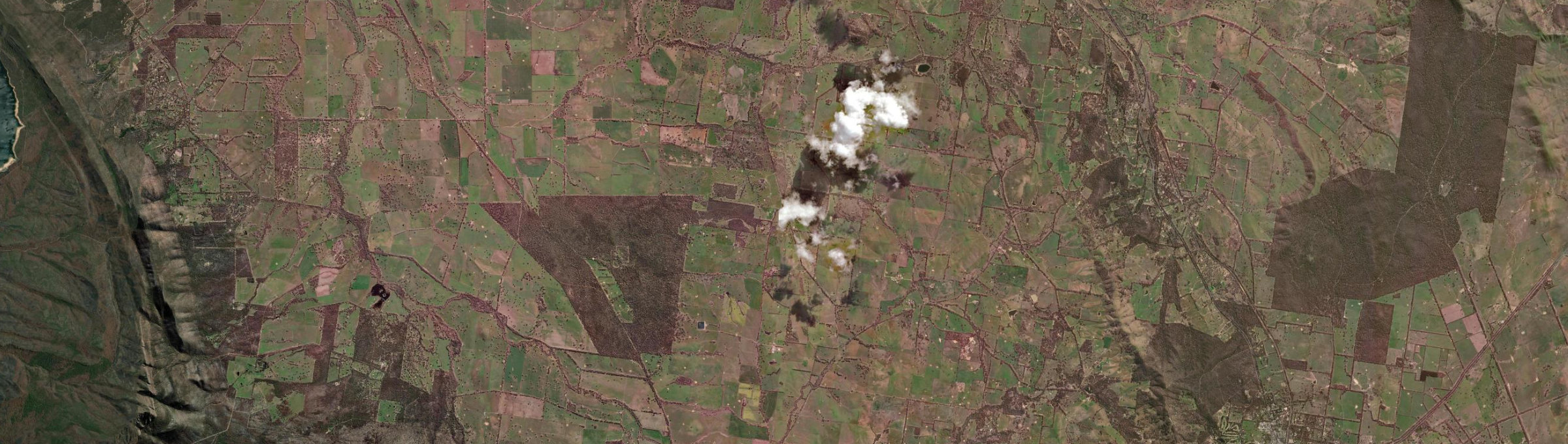 Aerial view of Rhymney, VIC