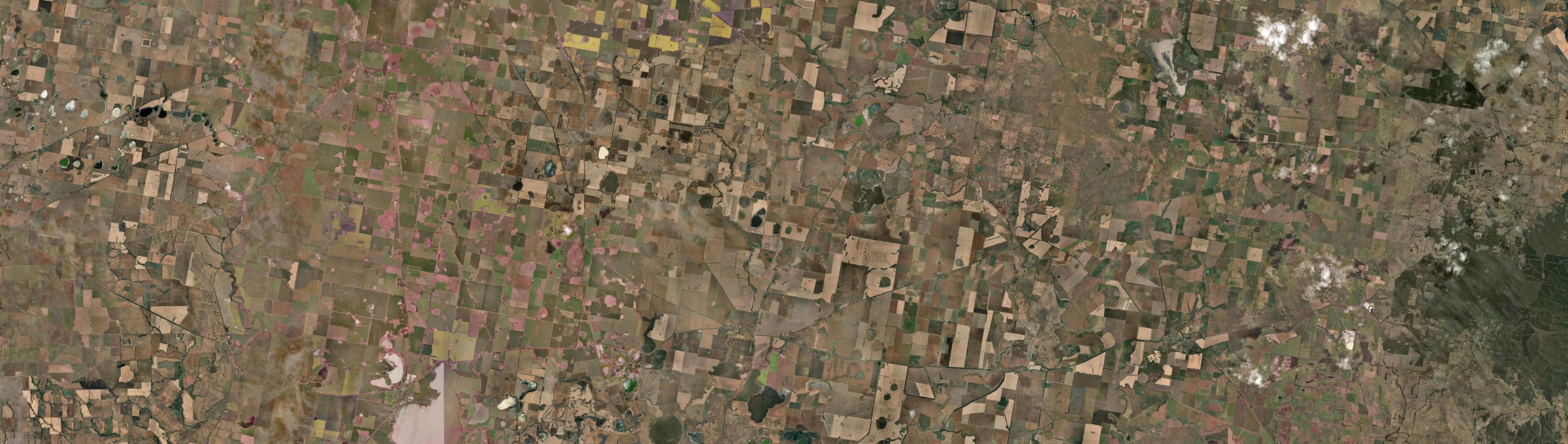 Aerial view of Streatham, VIC