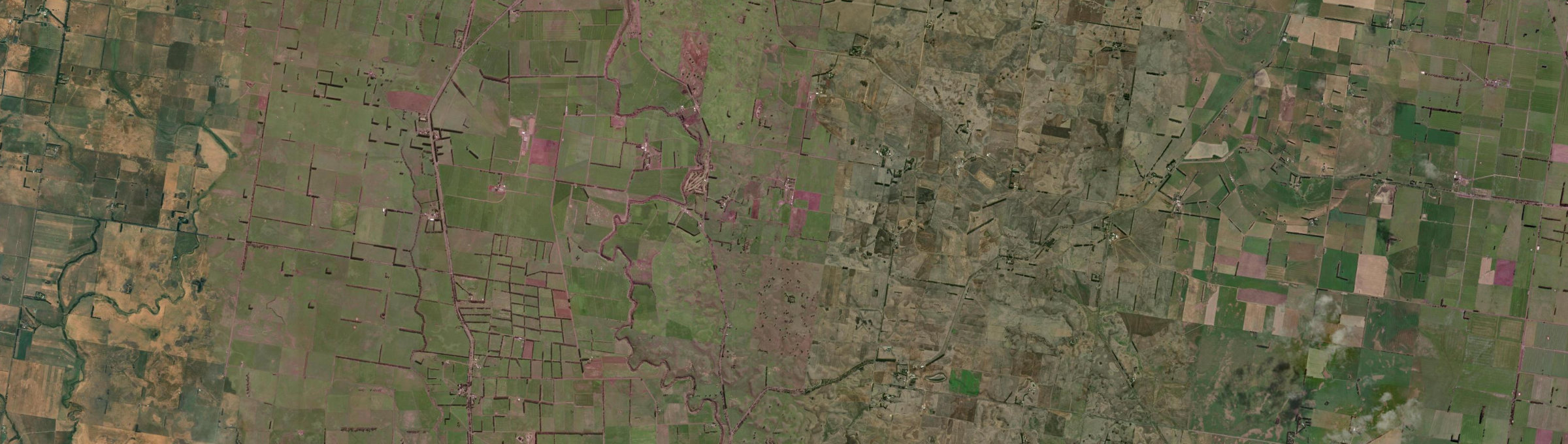 Aerial view of Framlingham East, VIC