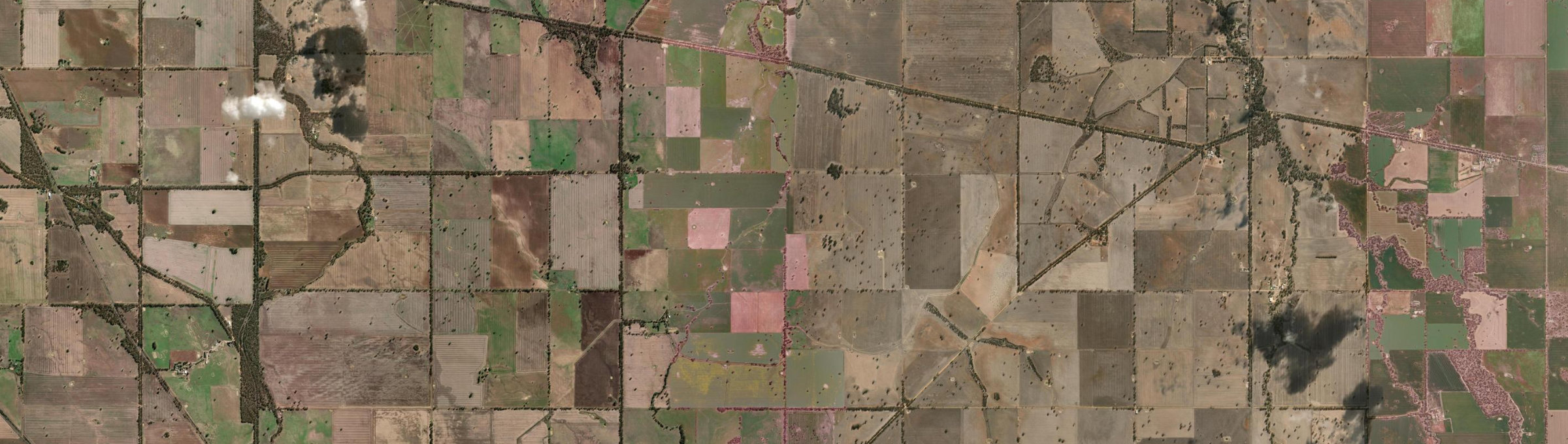 Aerial view of Riachella, VIC