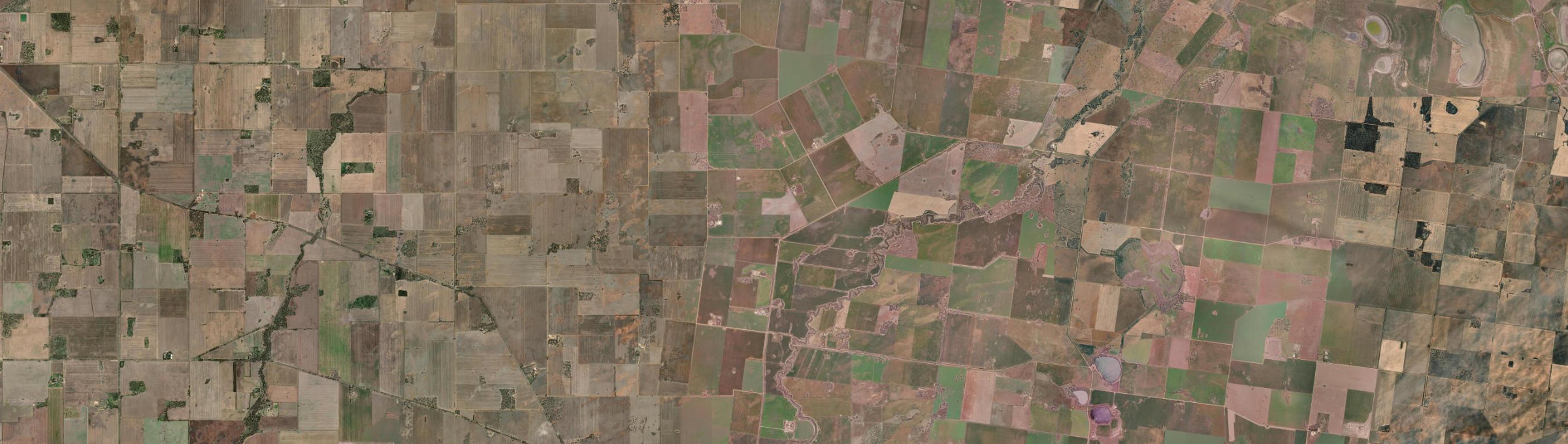 Aerial view of Rich Avon West, VIC