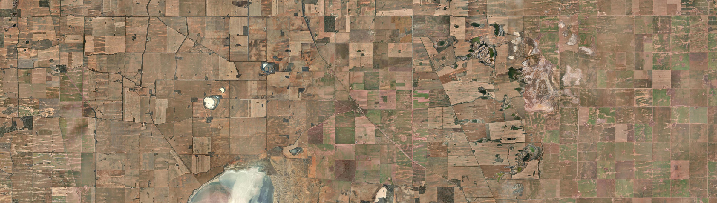 Aerial view of Chinkapook, VIC