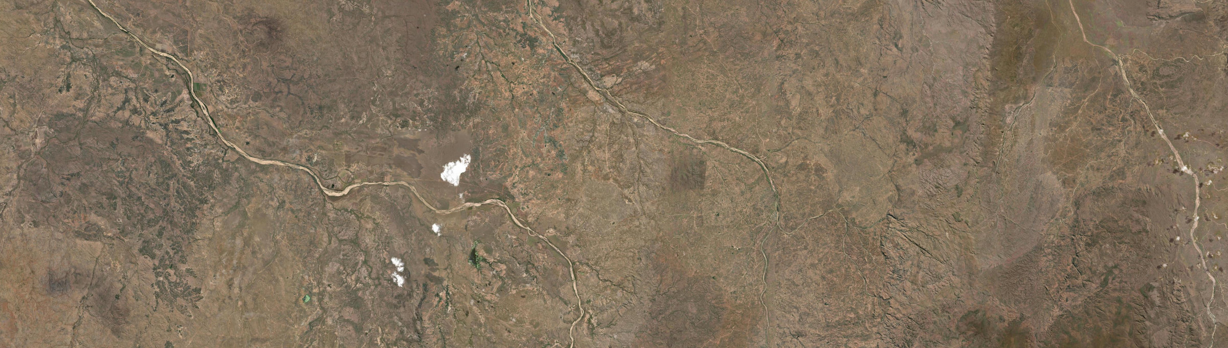 Aerial view of Georgetown (Qld), QLD