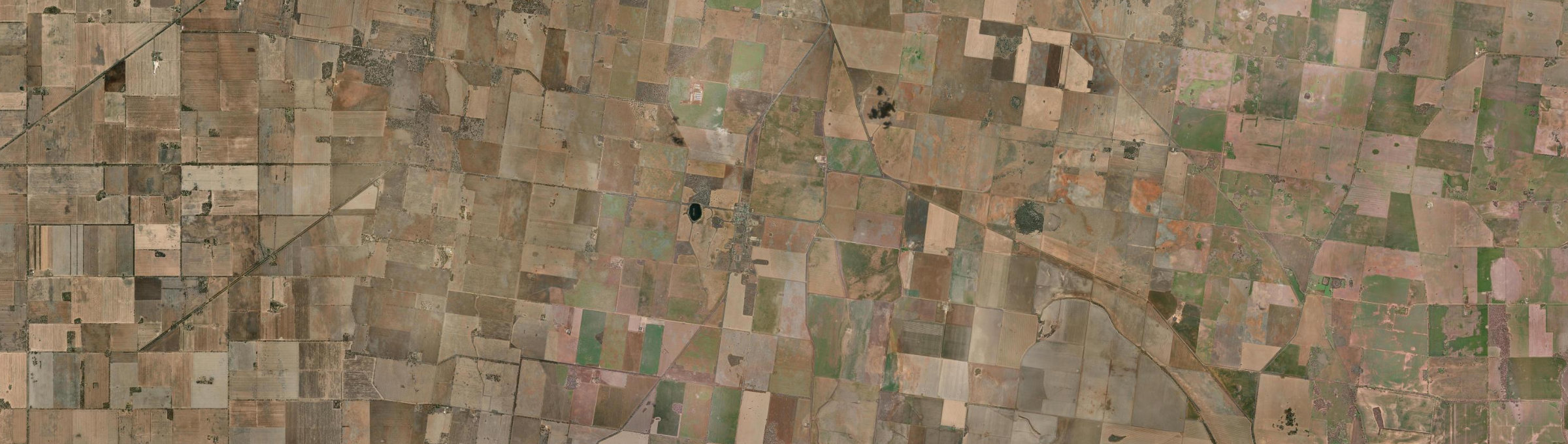 Aerial view of Watchem, VIC