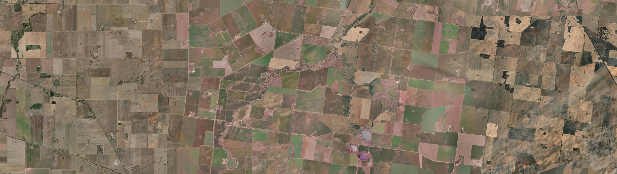 Aerial view of Rich Avon East, VIC