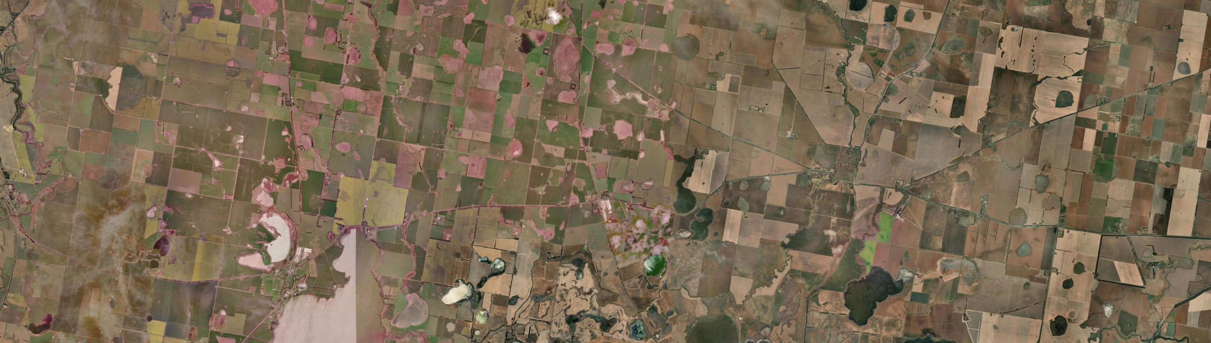 Aerial view of Westmere, VIC