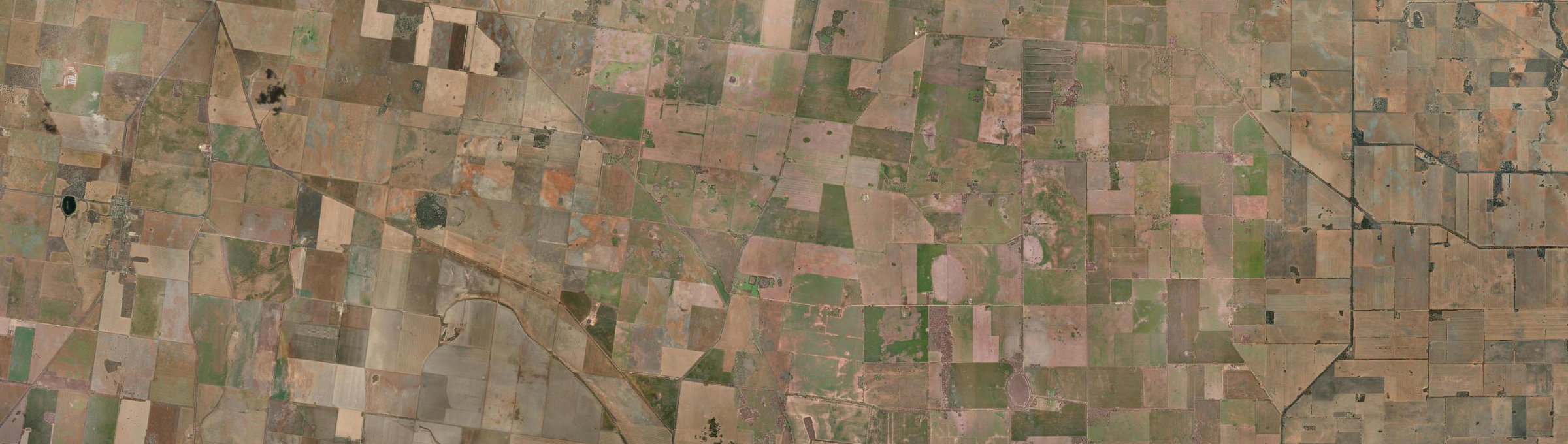 Aerial view of Corack East, VIC