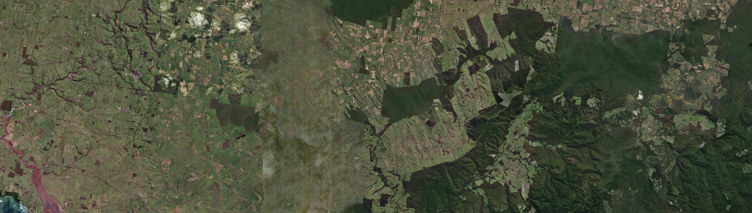 Aerial view of Simpson (Vic.), VIC