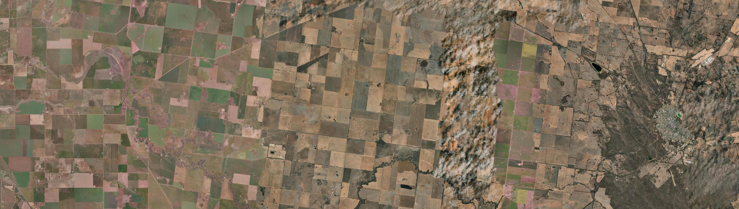 Aerial view of Gre Gre North, VIC