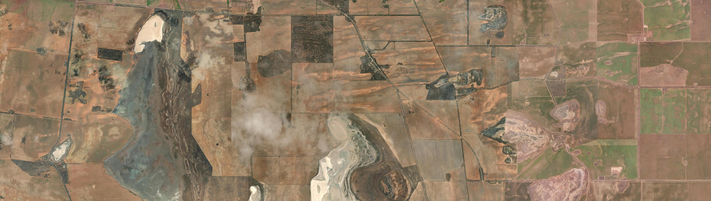 Aerial view of Chillingollah, VIC