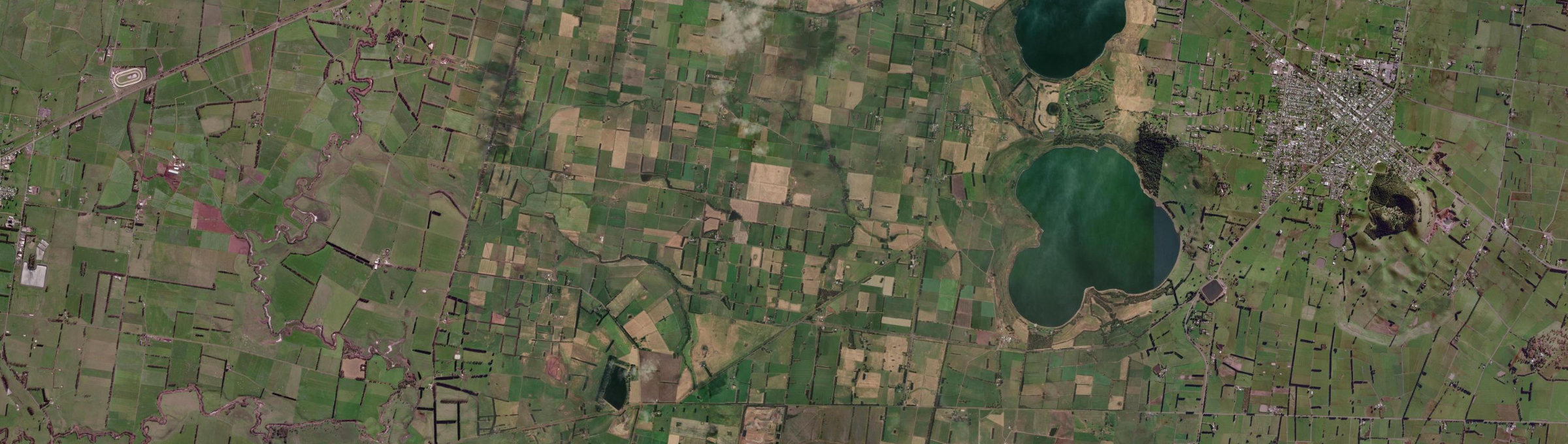 Aerial view of Naroghid, VIC