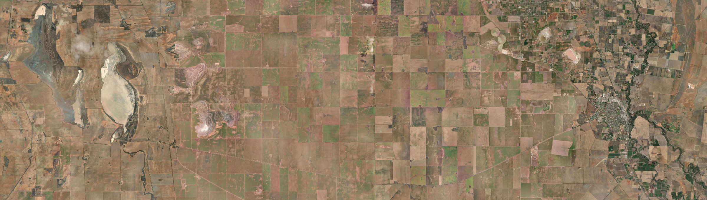 Aerial view of Nowie, VIC