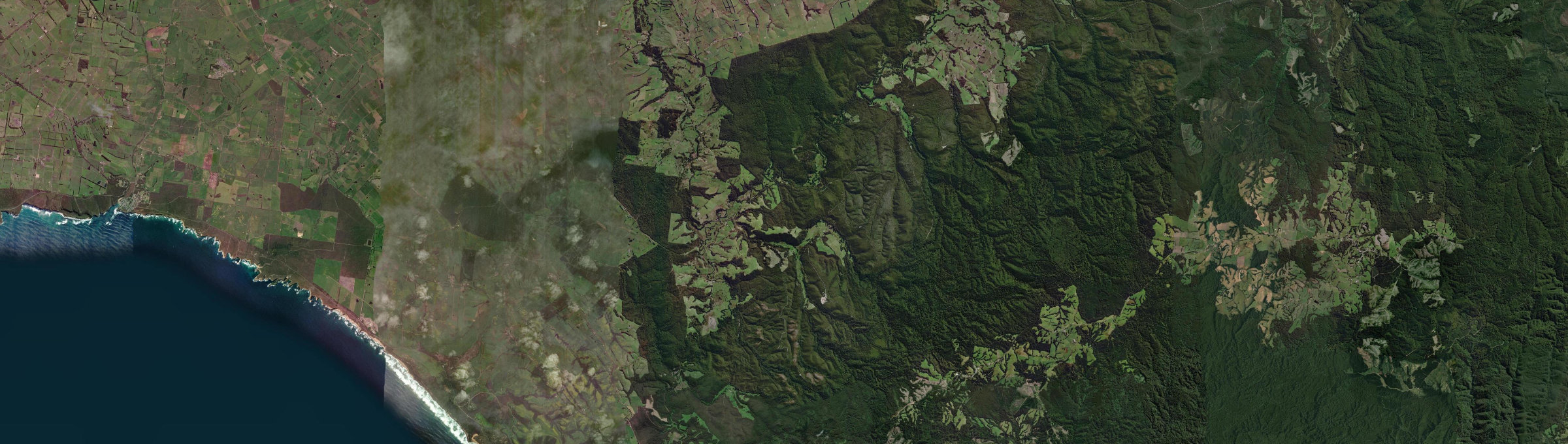 Aerial view of Chapple Vale, VIC