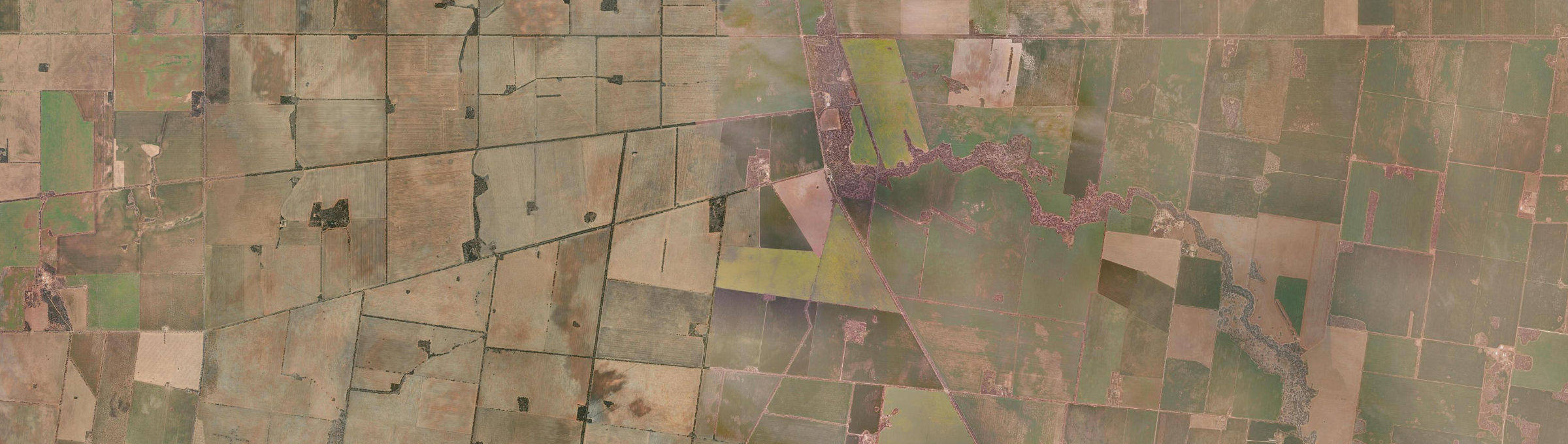 Aerial view of Warne, VIC