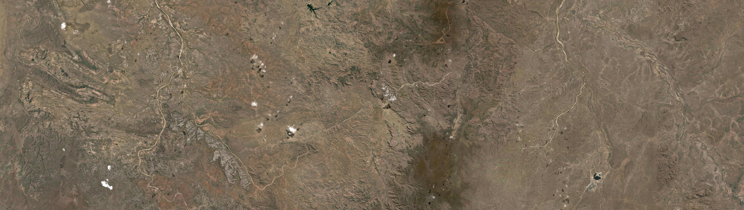 Aerial view of Forsayth, QLD