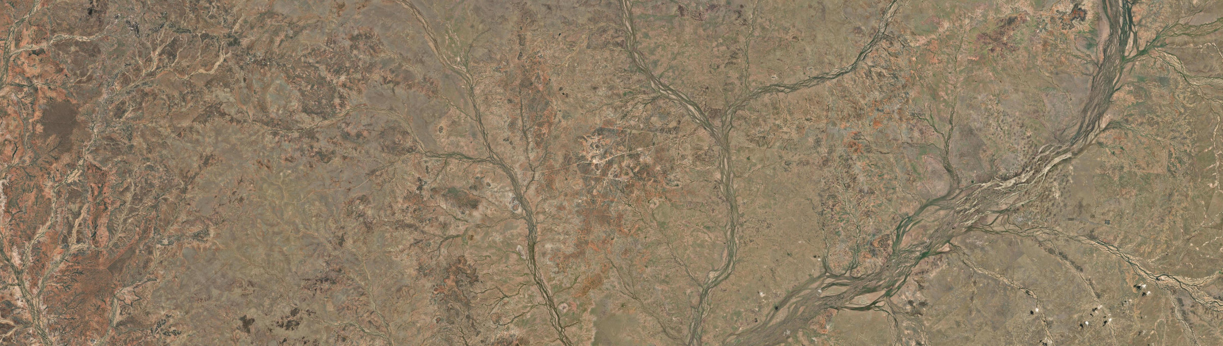 Aerial view of Longreach (Qld), QLD