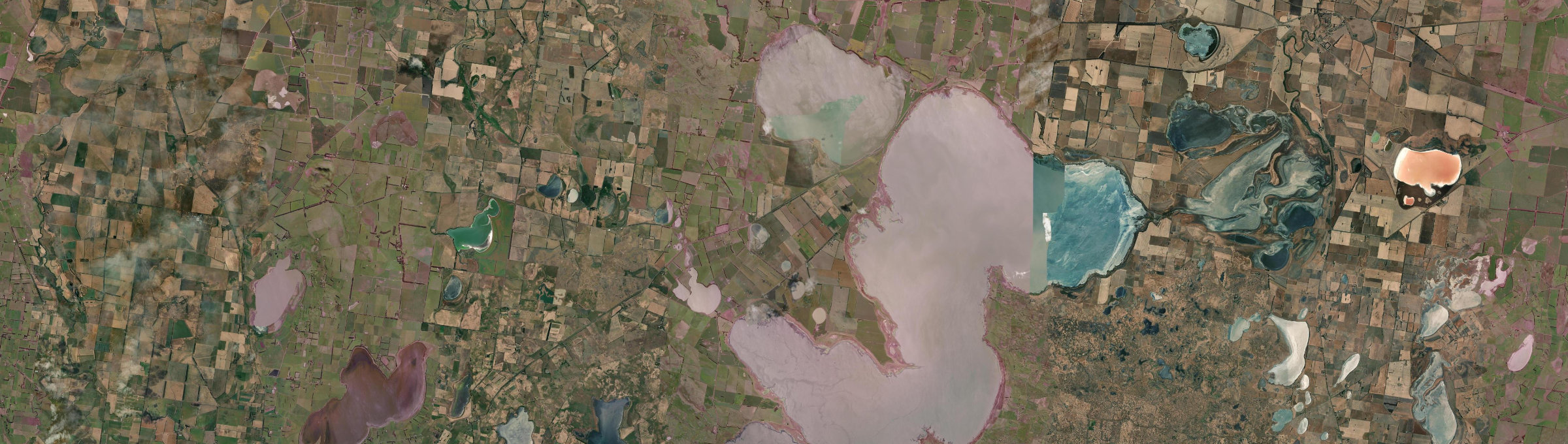 Aerial view of Leslie Manor, VIC