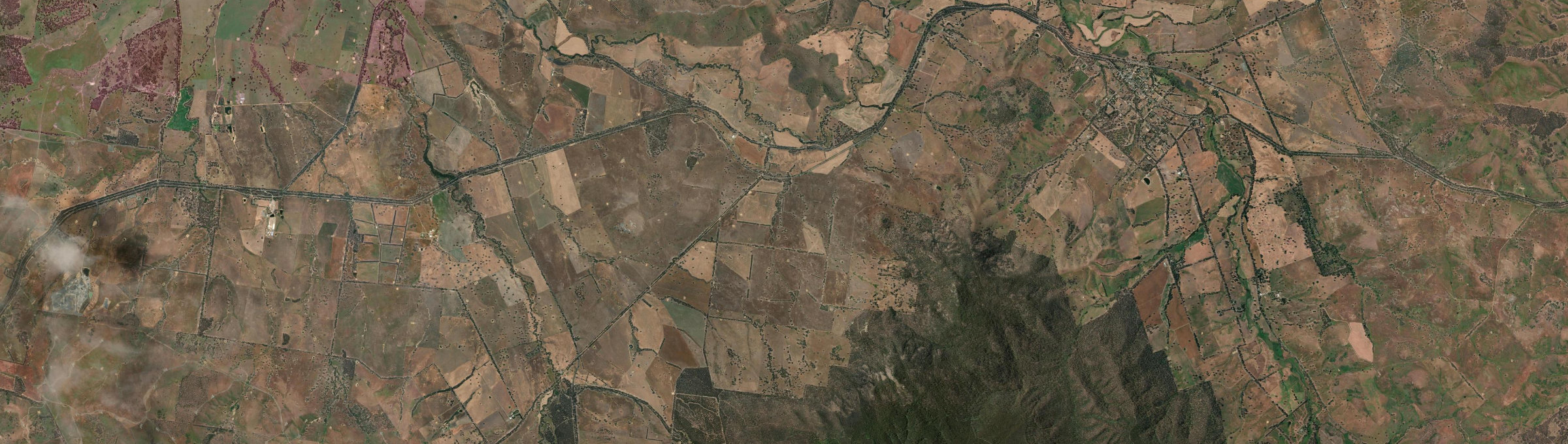 Aerial view of Eversley, VIC