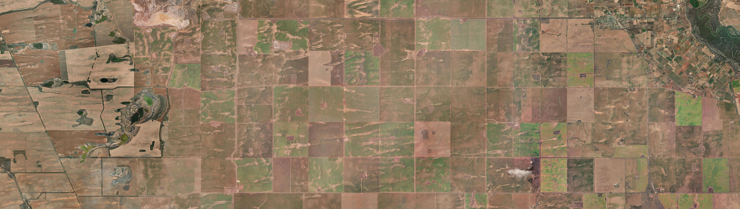 Aerial view of Nyrraby, VIC