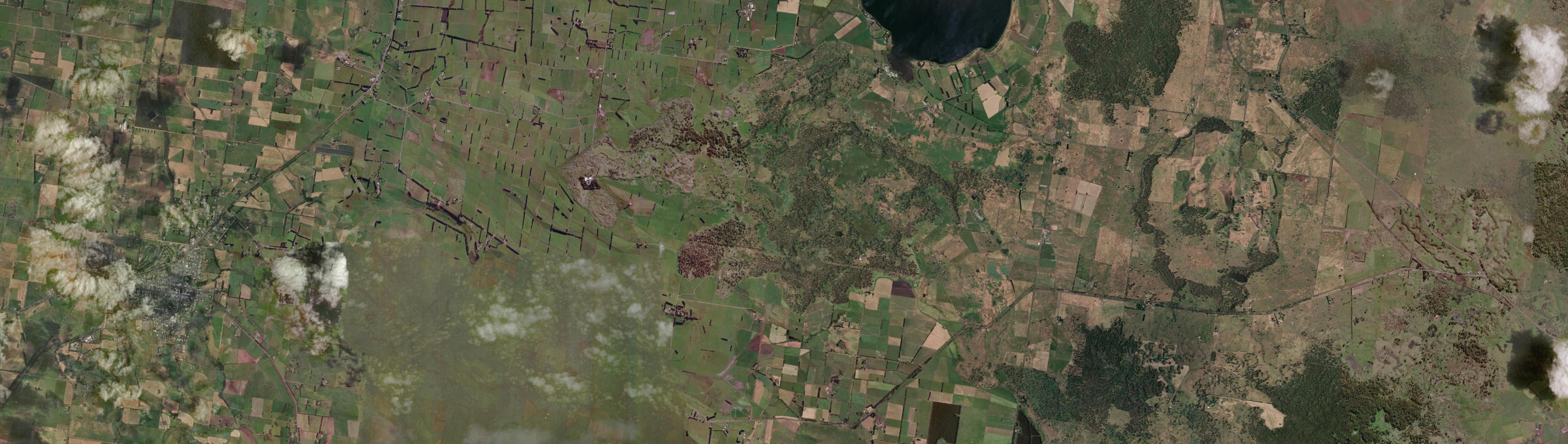 Aerial view of Tandarook, VIC