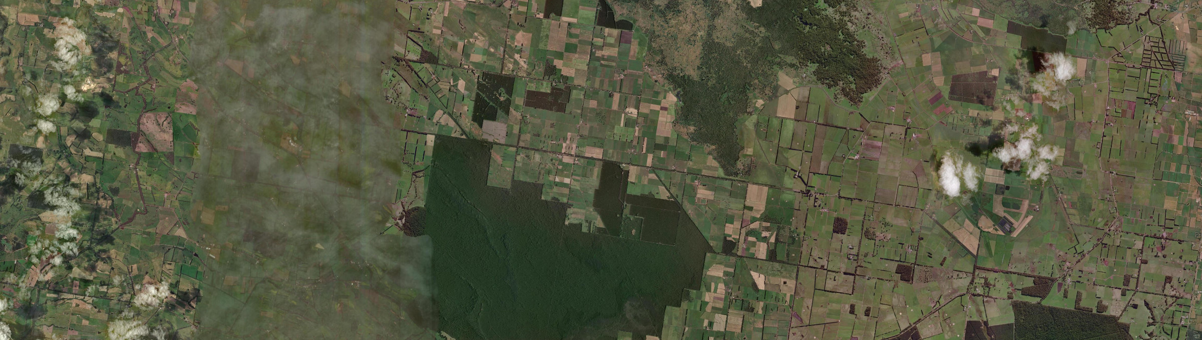 Aerial view of Carpendeit, VIC