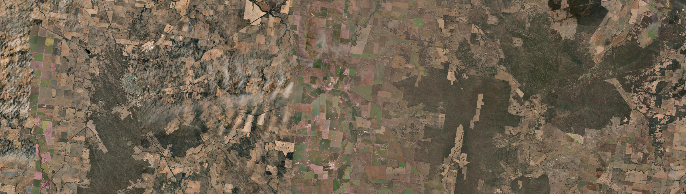 Aerial view of Logan, VIC