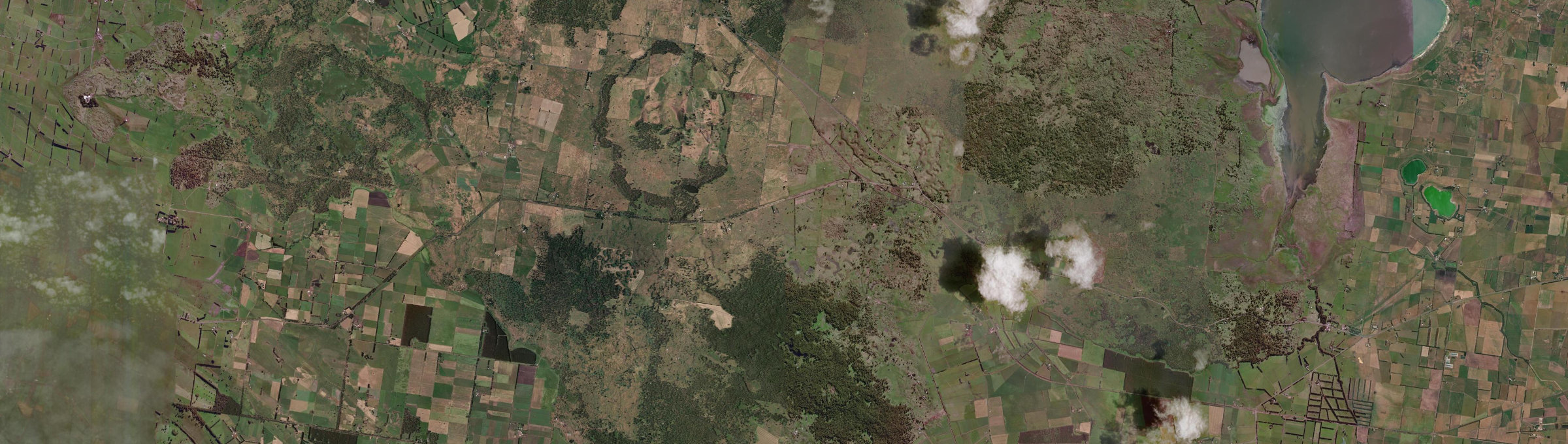 Aerial view of Stonyford, VIC