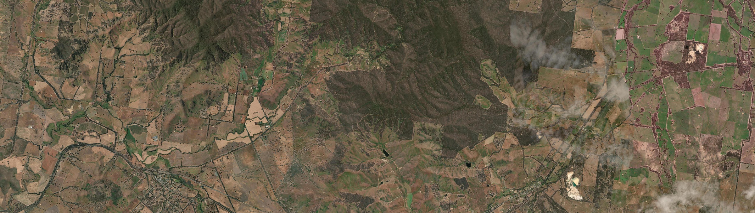 Aerial view of Glenpatrick, VIC