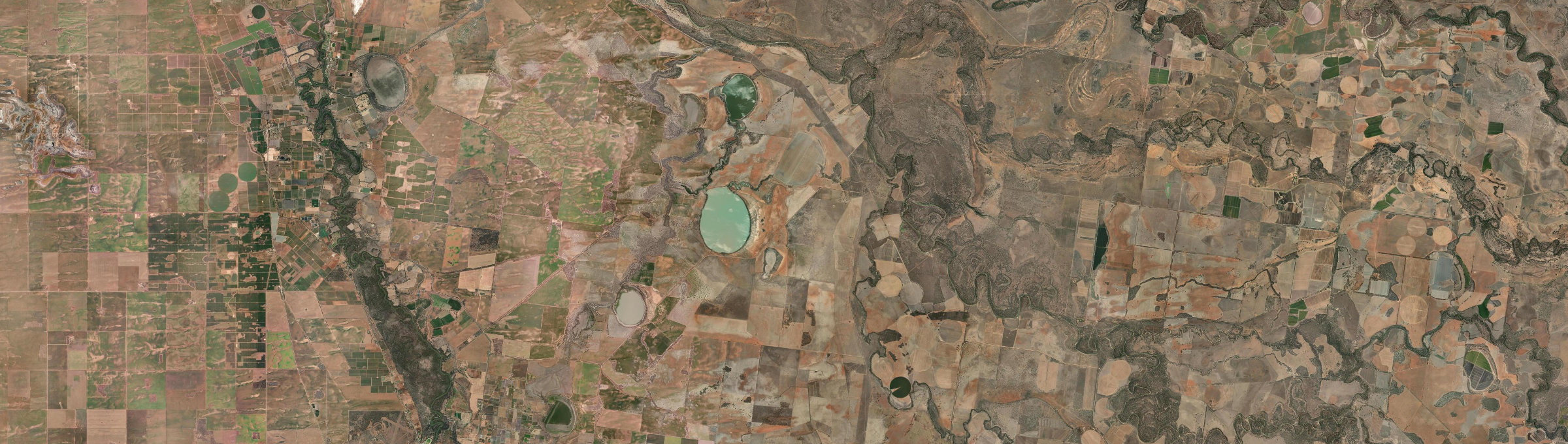 Aerial view of Stony Crossing, NSW