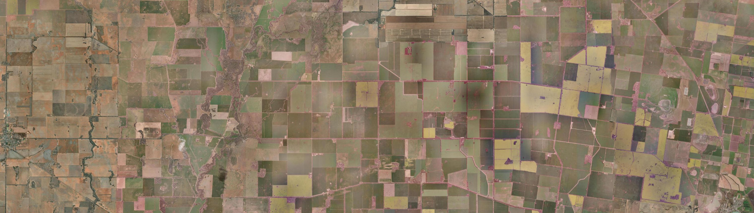 Aerial view of Glenloth East, VIC