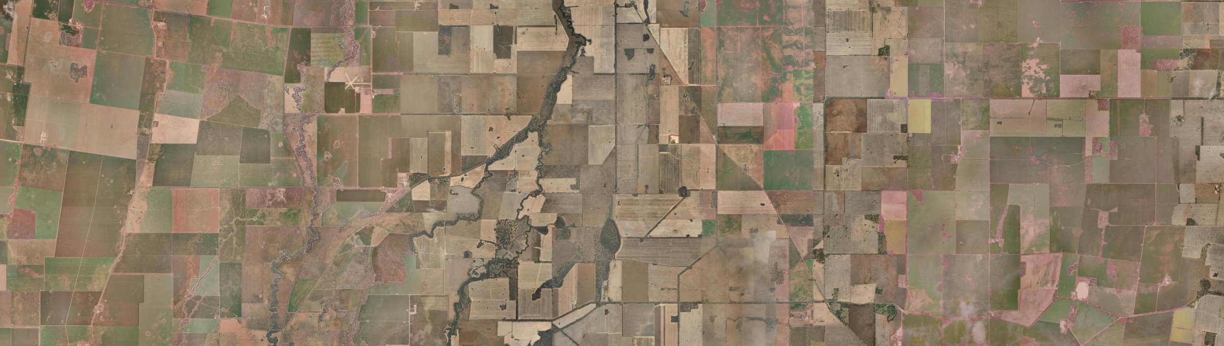 Aerial view of Oakvale, VIC