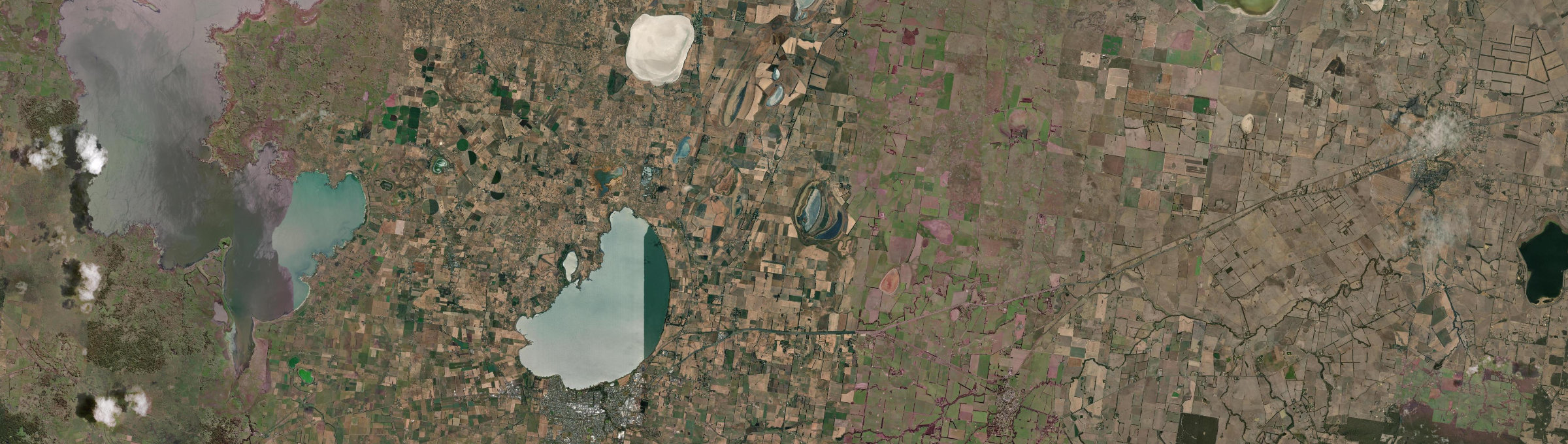 Aerial view of Irrewarra, VIC