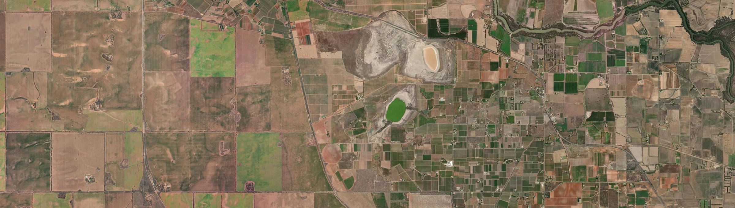 Aerial view of Woorinen North, VIC