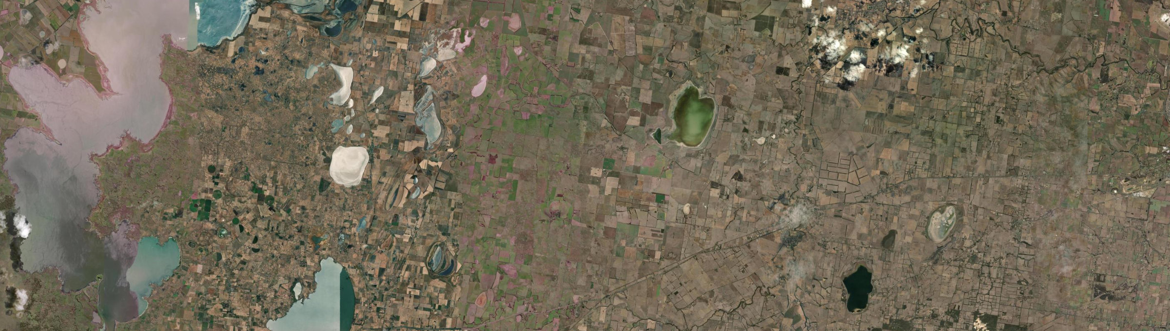 Aerial view of Ombersley, VIC