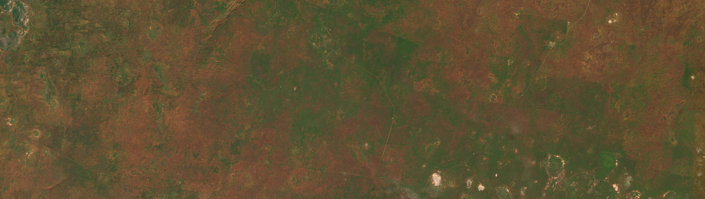 Aerial view of Ivanhoe (NSW), NSW