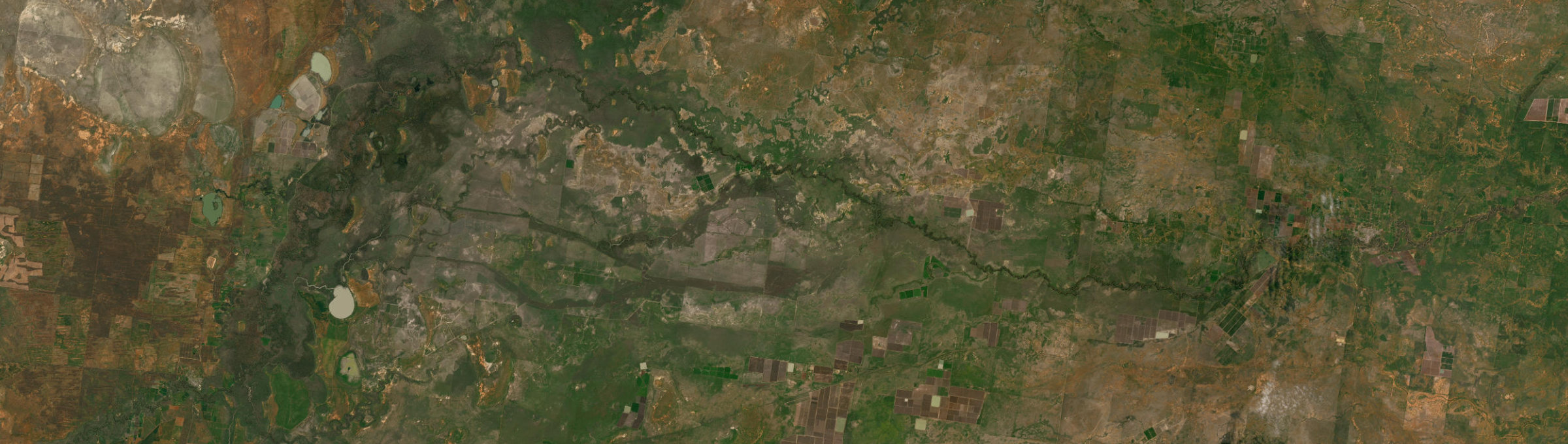 Aerial view of Maude (NSW), NSW