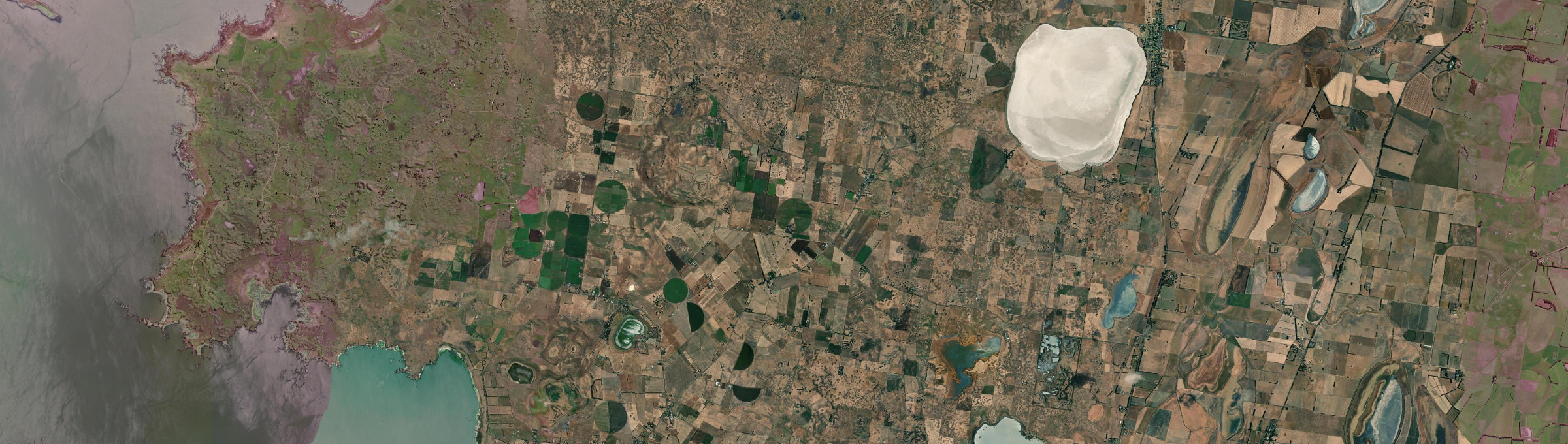 Aerial view of Warrion, VIC