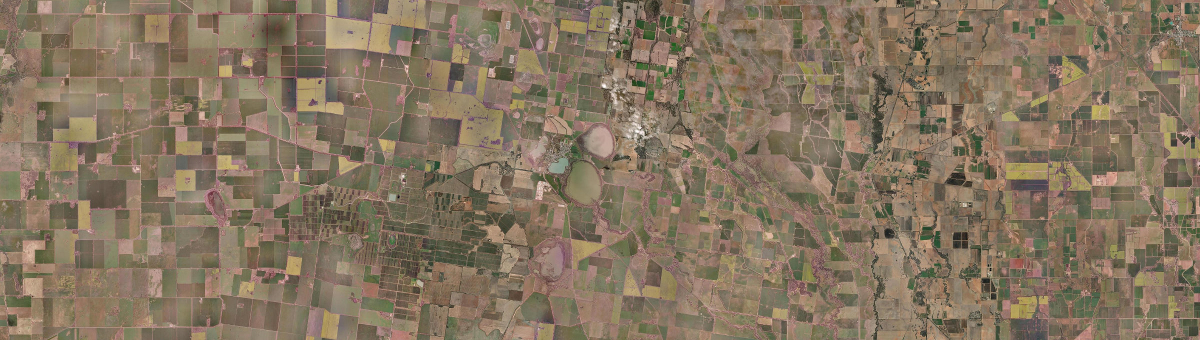 Aerial view of Boort, VIC
