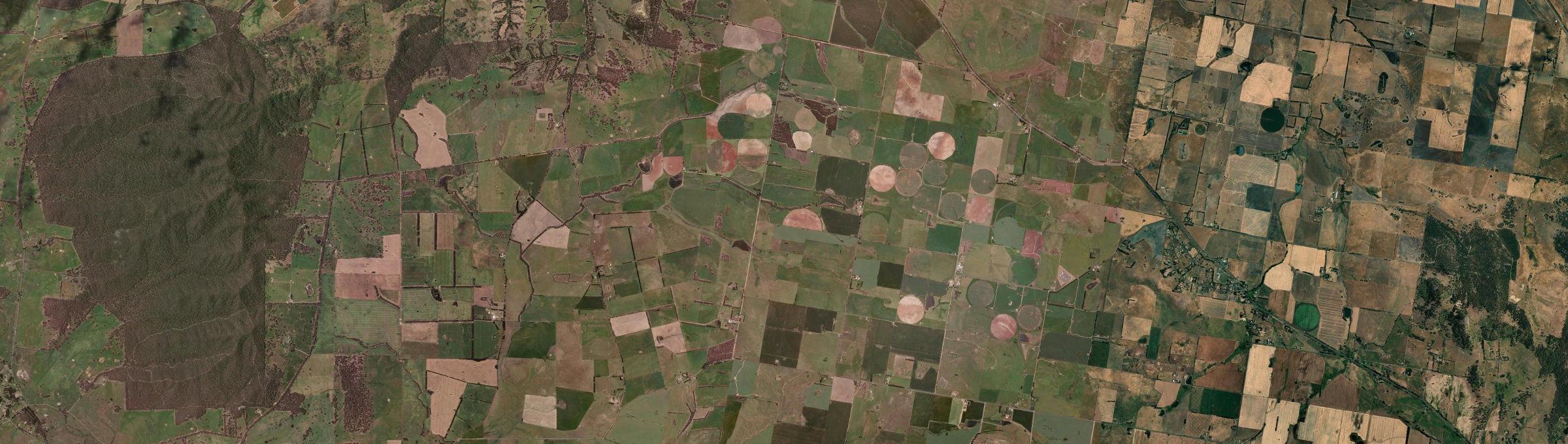 Aerial view of Glenbrae, VIC