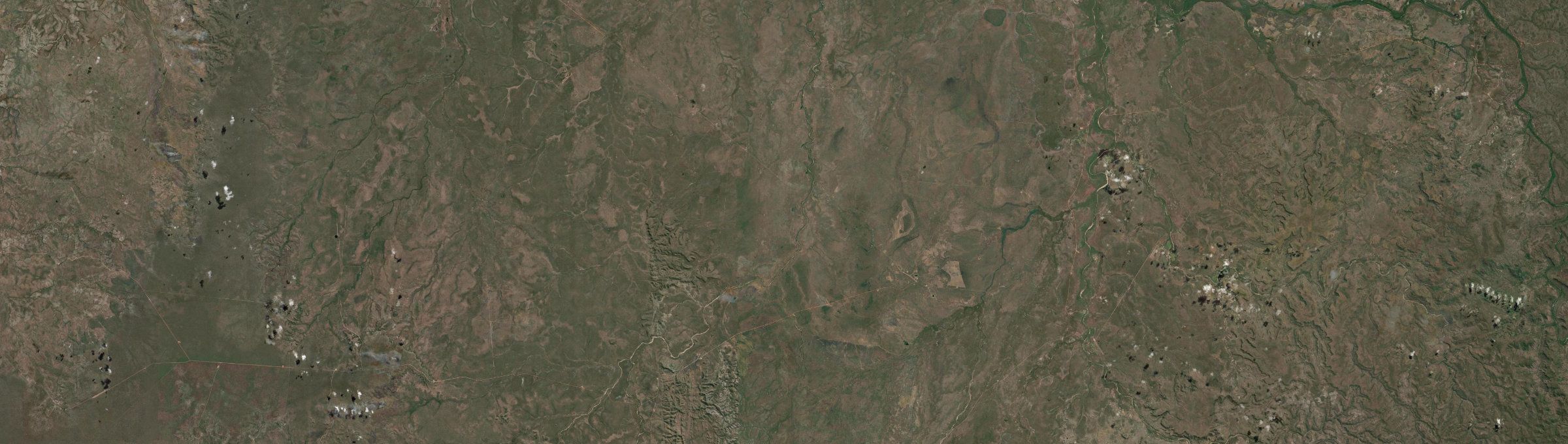Aerial view of Laura (Qld), QLD