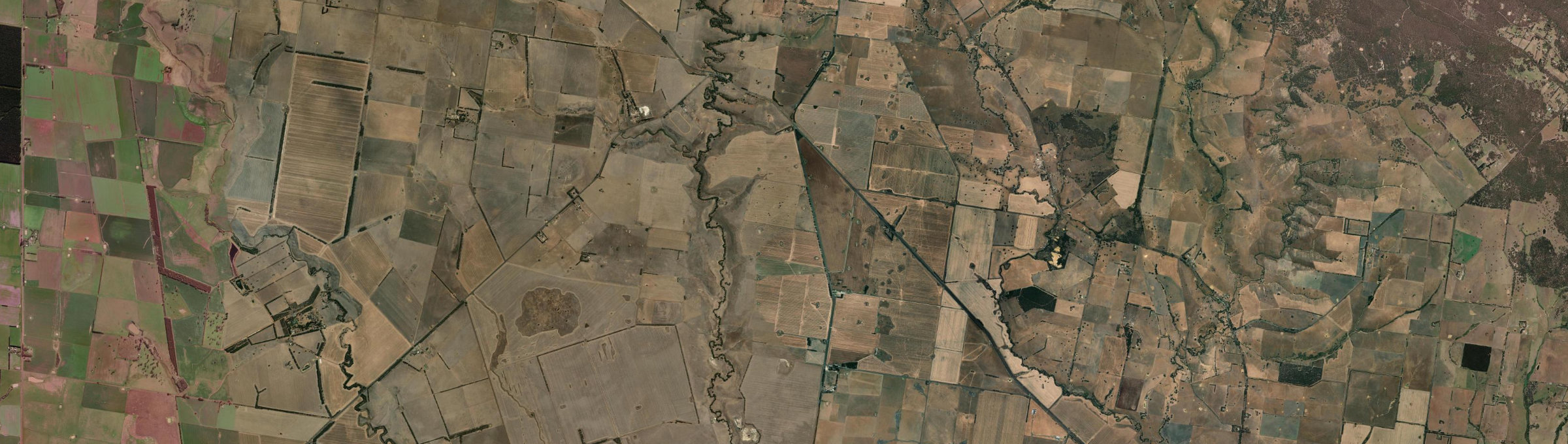 Aerial view of Pitfield, VIC